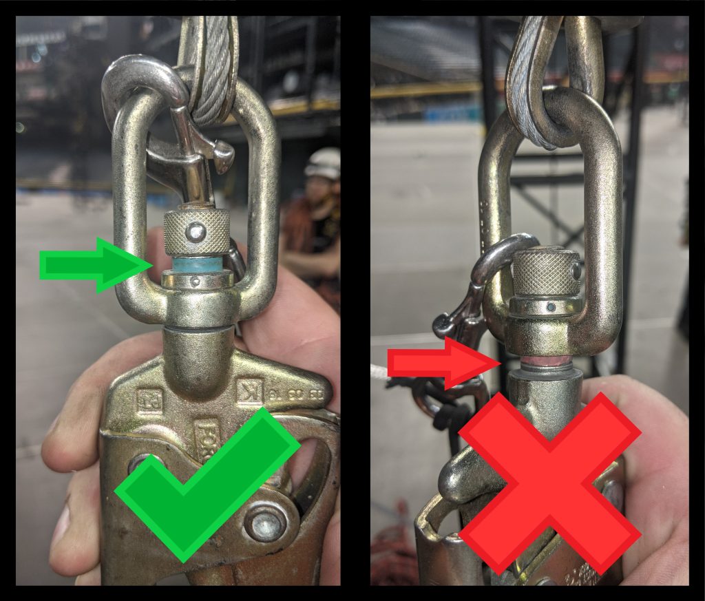 Self-Retracting Lifeline “Impact Indicator” Inspection