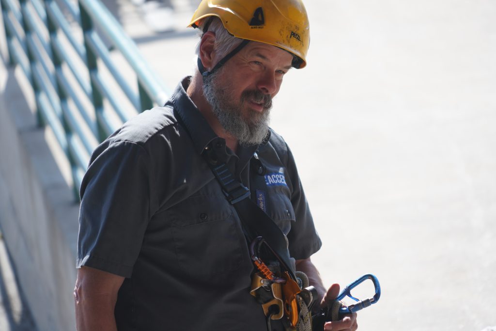 Matt Hudson, Executive Director of Safety, Training, & Rigging for Rhino Staging