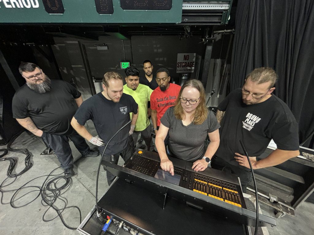 Master electrician training conducted by Rhino's National Director of Training Carolyn DuRoss at the Yuengling Center in Tampa, Florida.