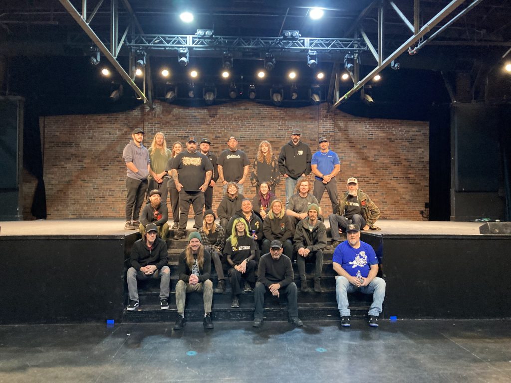 Rhino Tennessee team members at Marathon Music Works in Nashville for a